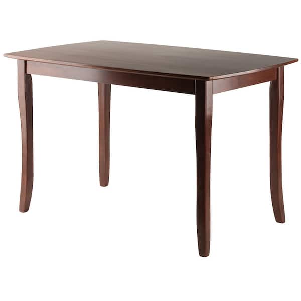WINSOME WOOD Inglewood Walnut Dining Table