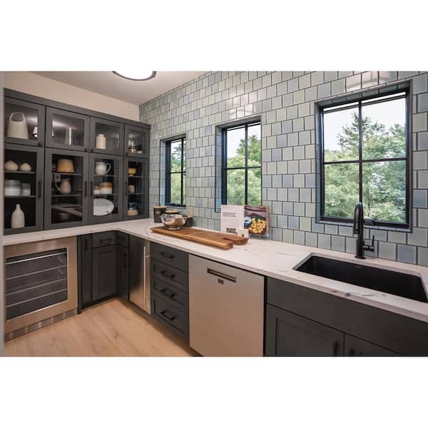 Cottage 14.5 in. W x 0.75 in. D x 14.5 in. H in Cherry Kettle Cabinet Door Sample