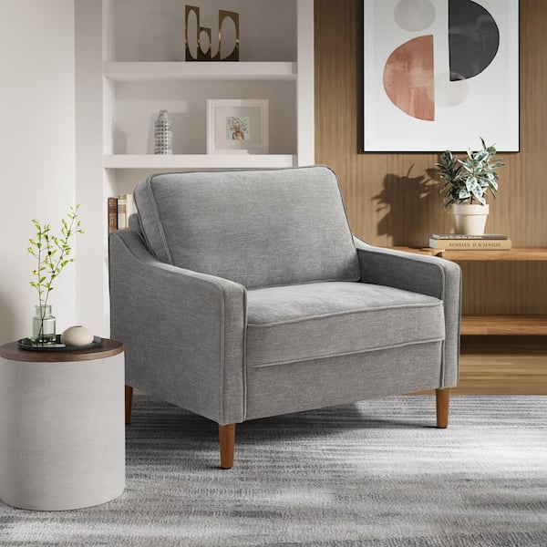 Stanford Gray Woven Arm Chair