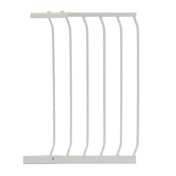 Dreambaby 17.5 in. Gate Extension for White Chelsea Standard Height Child Safety Gate
