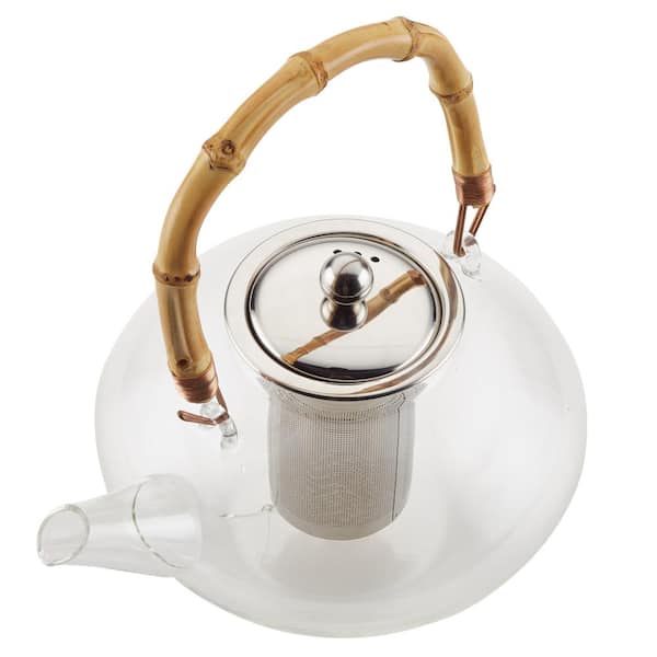 Bamboo Teapot and Trivet Gift Set