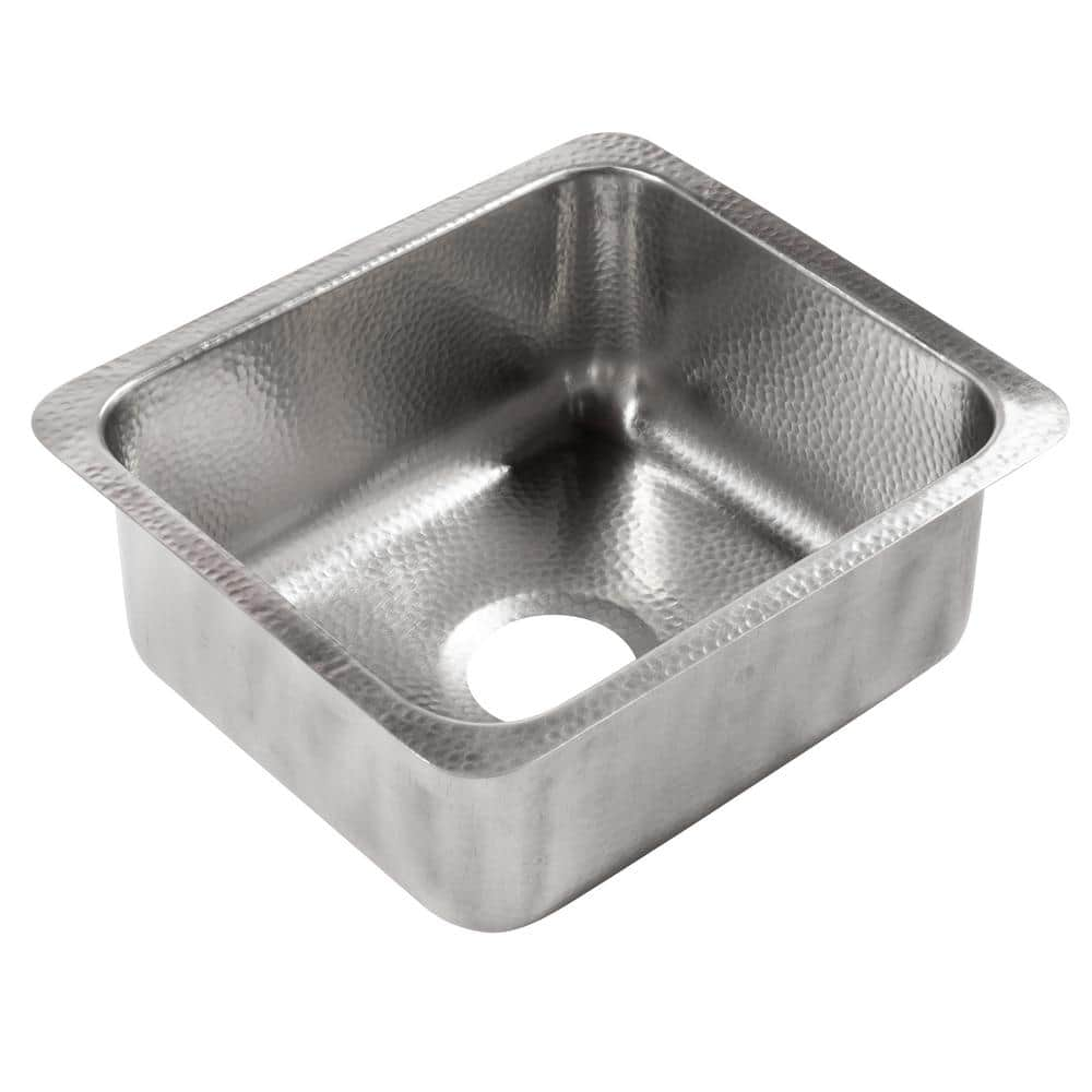 SINKOLOGY Orwell 18 Gauge 17 in. Stainless Steel Undermount Bar Sink in Brushed