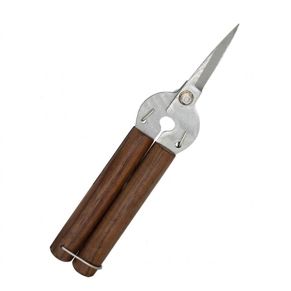6.8 in. Pruning Shears Carbon Steel Blade Precision Garden Scissors Walnut Wood Handle for Trimming Fruits price history on PriceWatchPro