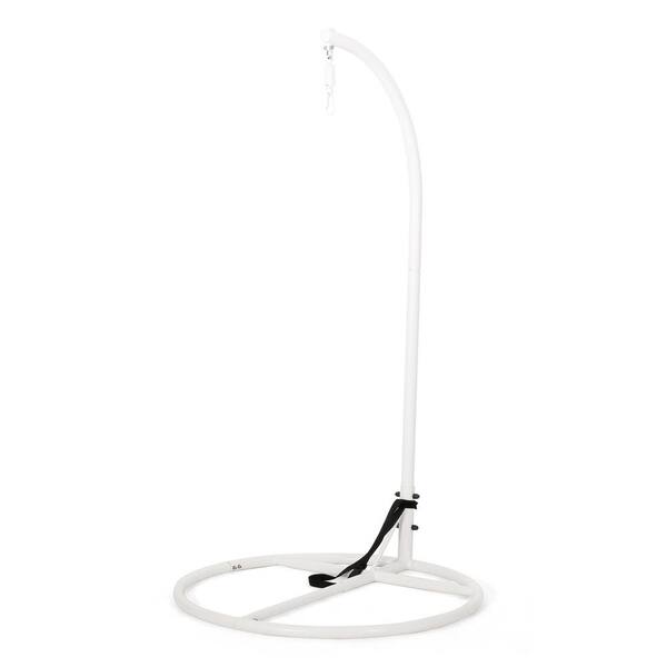 【WOOHWA】STAND FLUFFY PT ITOPFOX 80 in. H Hanging Chair Stand in White H2PH019OT168
