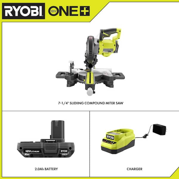 Ryobi Cordless 7 1/4-inch Miter Saw Review PBT01B - Pro Tool Reviews