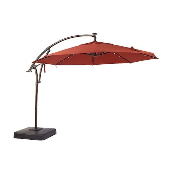 sunbrella lighted patio umbrella