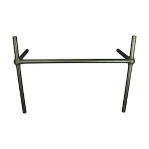 Oil Rubbed Bronze Brass Bistro Legs for Double Belle Epoque Console Sink