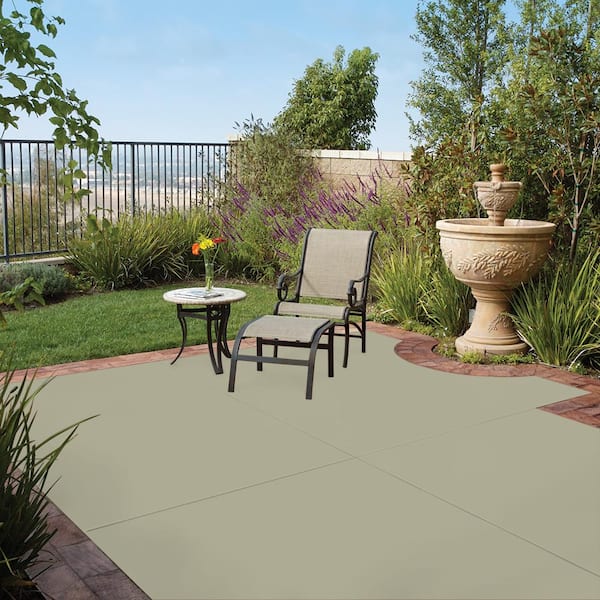 5 gal. #PFC-36 Garden Lattice Solid Color Flat Interior/Exterior Concrete Stain
