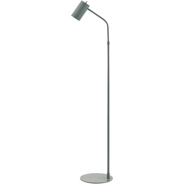 Ivel IVE-001 62 in. H x 15 in. W x 11 in. D Accent, Aqua, Standard, Floor Lamp