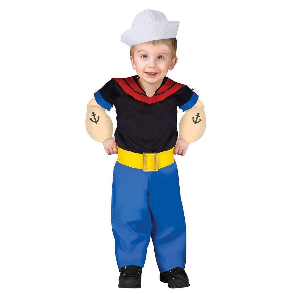 Popeye the sailor man baby costume Clearance