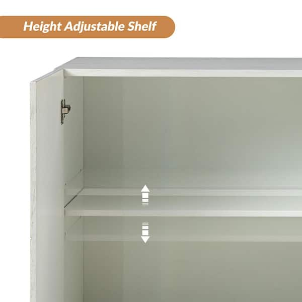 WD12624-58 Wide Shelf Storage - WoodDesigns