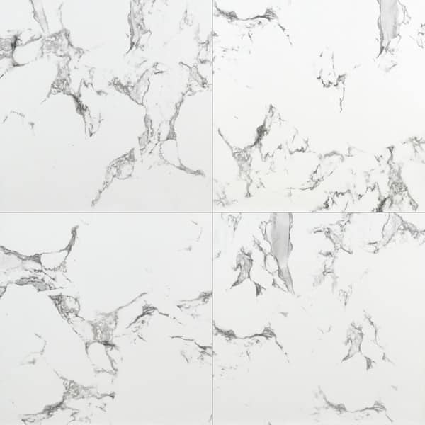 MSI Petra Serena 24 in. x 24 in. Matte Porcelain Marble Look Floor and Wall Tile (16 sq.ft./Case)