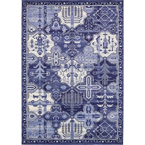 La Jolla Cathedral Blue 10' 0 x 14' 0 Area Rug