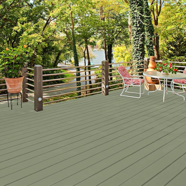 BEHR Premium Advanced DeckOver 1 gal. SC 132 Sea Foam Textured