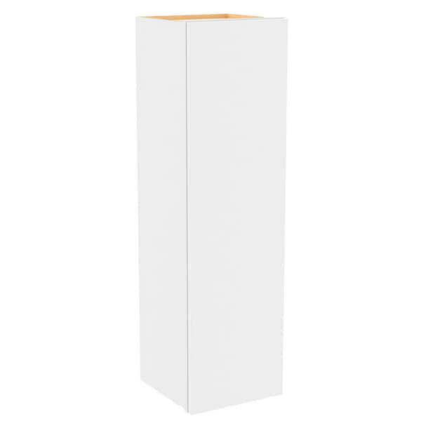 Hargrove 9 in. W x 12 in. D x 42 in. H Assembled Plywood Wall Kitchen Cabinet in Vesper White with Soft Close