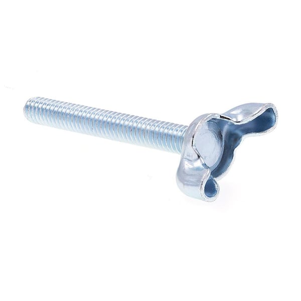 Prime-Line 1/4 in.-20 x 2 in. Zinc Plated Steel Stamped Thumbscrews, 5-Pack