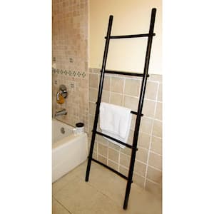 5 ft. H 5-Bar Ladder Rack in Colored Bamboo