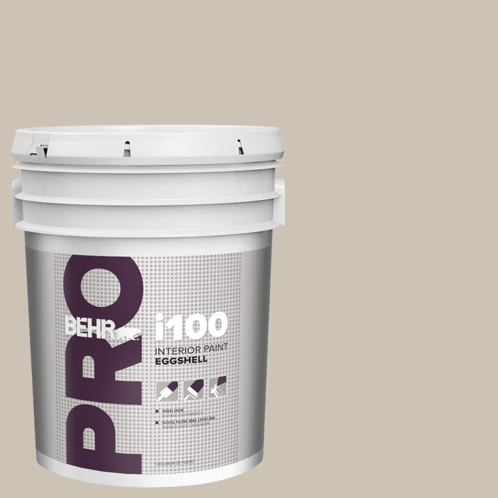 BEHR PRO 5 gal. PPU508 Sculptor Clay Eggshell Interior Paint PR13005 The Home Depot