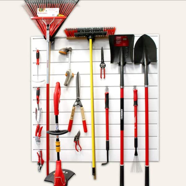 Proslat - PVC Slatwall 4 ft. x 4 ft. White