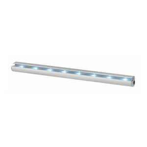 LED Rail 23.6 in. Silver Aluminum Shelf Bracket
