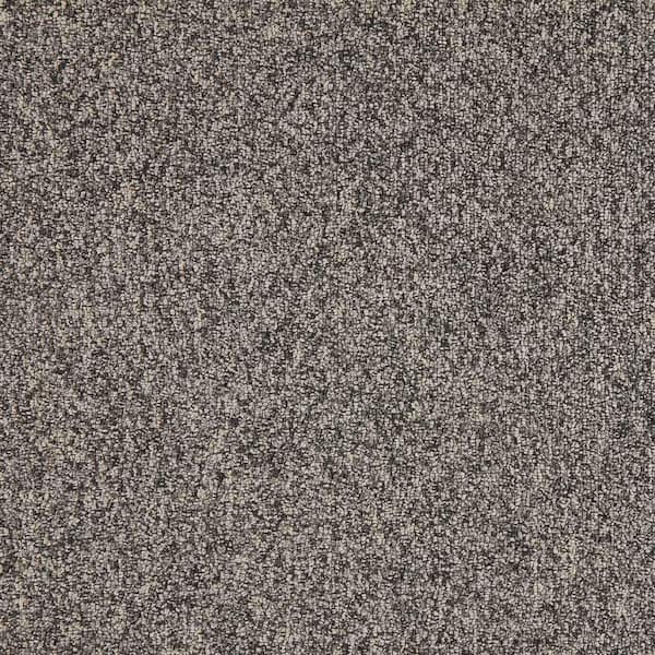 Falhurst  - Cobblestone - Gray 15 ft. 24 oz. Polyester Pattern Installed Carpet