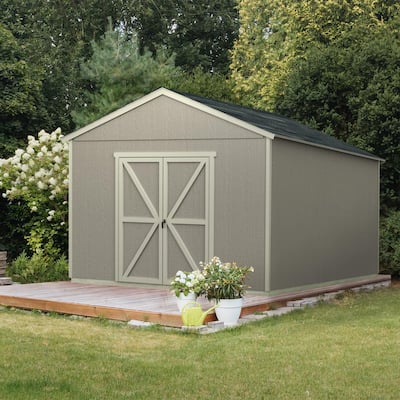 Do-it Yourself Astoria 12 ft. x 24 ft. Outdoor Wood Storage Shed with Smartside and Floor system Included (288 sq. ft.)