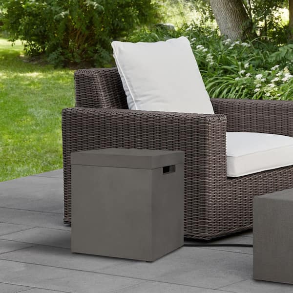 Matteau 17 in. Propane Tank Cover in Carbon