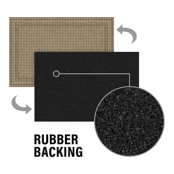 TrafficMaster Duratex Natural 24 in. x 36 in. Woven Doormat