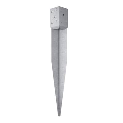 T4-850 4 in. Square Wood Post Anchor (6-Case)