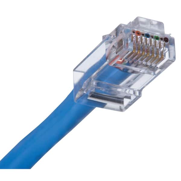 IDEAL 25-Pack Cat6 Rj45 Modular Plug in the Voice & Data Connectors  department at