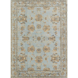 Beaumont Legacy Blue 9'x12' Traditional Blue Area Rug
