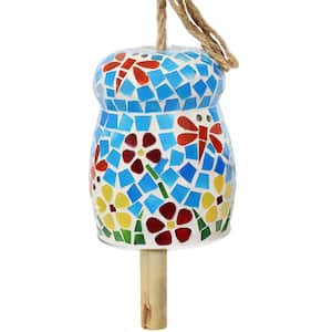 Spring Flowers Mosaic Wind Chime