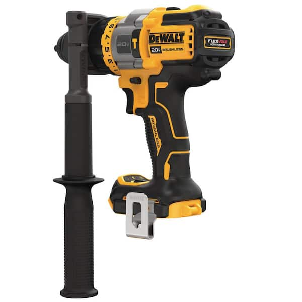 DEWALT 20V MAX Brushless Cordless 1/2 in. Hammer Drill/Driver and Brushless  1 in. SDS Plus L-Shape Rotary Hammer (Tools-Only) DCD999BWDCH273B - The  Home Depot