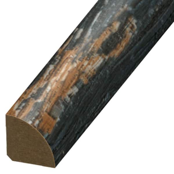 Deco Products MoistureProof Old Navy Ocean 0.75 in. Thick x 0.75 in. Wide x 94 in. Length Quarter Round Molding