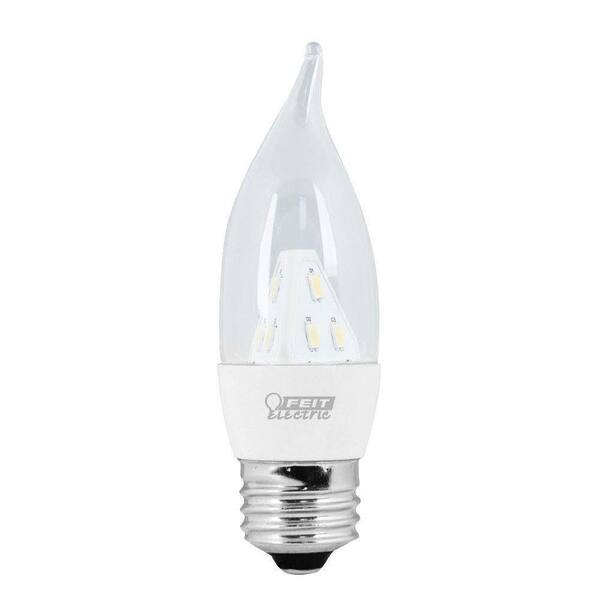 Feit Electric 25W Equivalent Soft White (3000K) CA Clear Standard Base LED Light Bulb (12-Pack)