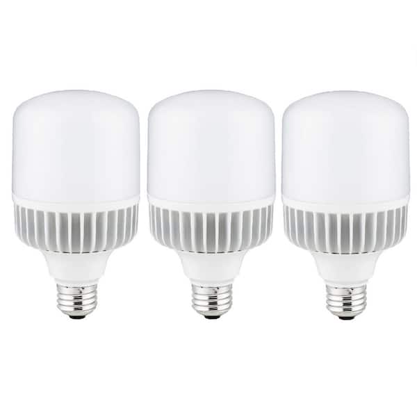 Sunlite 200-Watt Equivalent T32 Corn High Lumen Wet Location LED Light Bulb in Warm White 3000K (3-Pack)