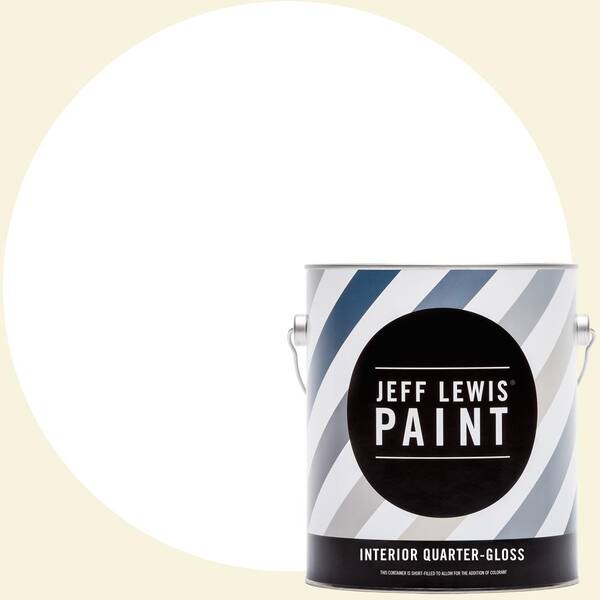 Jeff Lewis 1 gal. #610 White Collar Eggshell Interior Paint