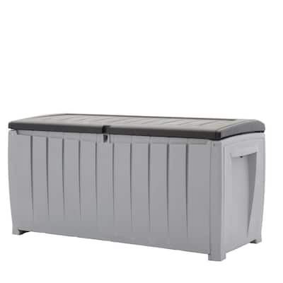 Rubbermaid 19 Gal. Resin Deck Box 1828823 - The Home Depot