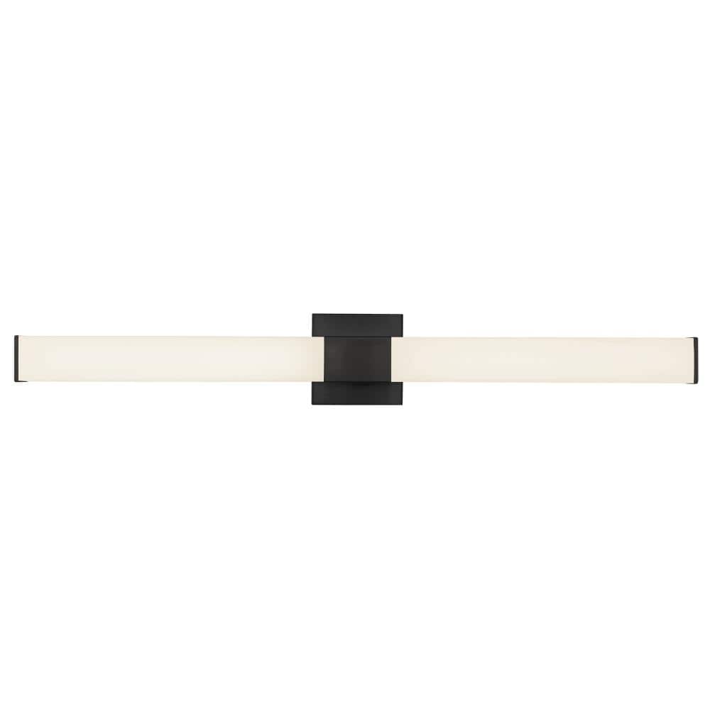 Vivi 36-in Black dimmable LED Wall/Vanity Light price history on PriceWatchPro