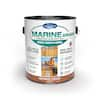 SEAL-ONCE MARINE GRADE 1 gal. Bronze Cedar Premium Semi-Transparent Penetrating Water-Based Exterior Wood Stain SO0014