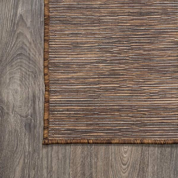 Brown Melissa Braided Jute Area Rug