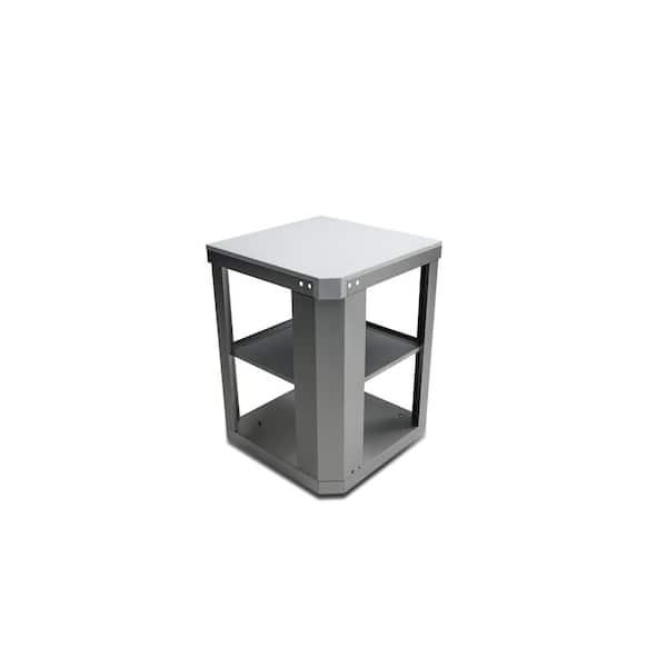 Original Series Propane Natural Gas 90 Degree Corner Cart Module Grill Island in Stainless Steel