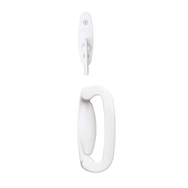 Andersen - 70-1/2 in. x 79-1/2 in. 200 Series White Left-Hand Perma-Shield Gliding Patio Door with White Int, Blinds and White Hdw