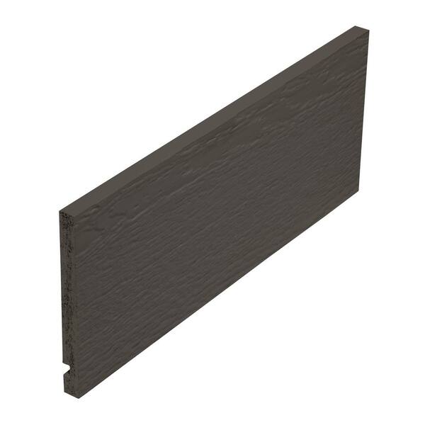 DIAMOND KOTE Fascia 4/4 in. x 8 in. x 16 ft. Coffee Woodgrain Composite