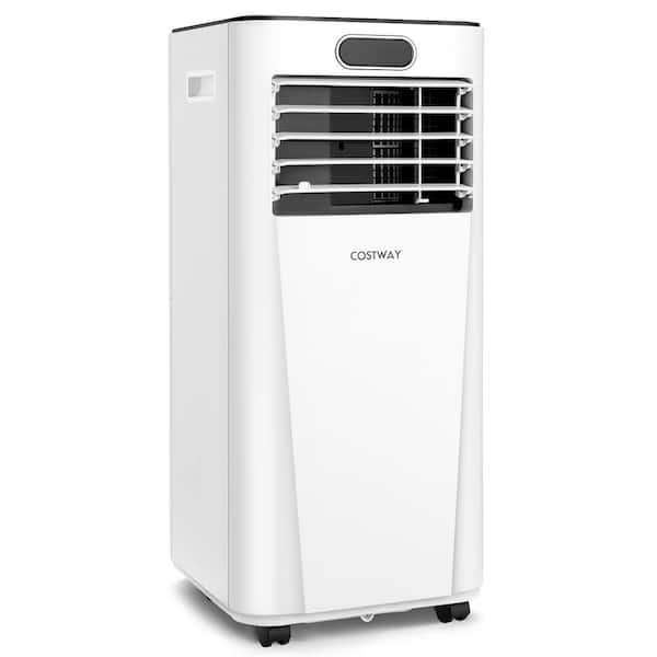 6,000 BTU Portable Air Conditioner Cools 350 Sq. Ft. with Remote control in White