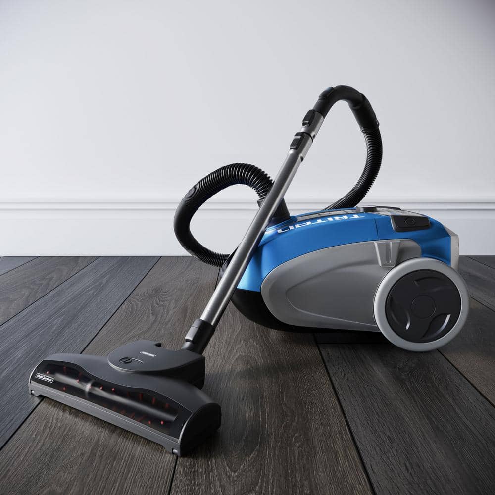 Prolux Tritan Blue Canister Vacuum with HEPA Filter
