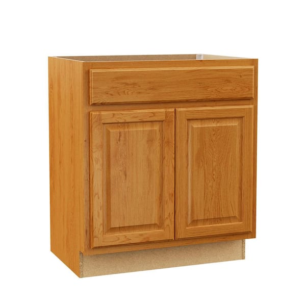 Hampton Bay Hampton 30 in. W x 21 in. D x 34.5 in. H Assembled, Bath ...