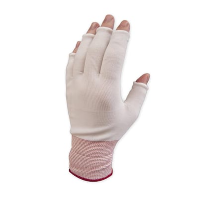 Pure Touch Medium Nylon Half Finger Glove Liner (20-Pack)