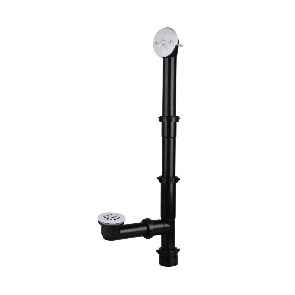 60-Inch Glossy White Acrylic Right-Hand Drain Alcove Bathtub