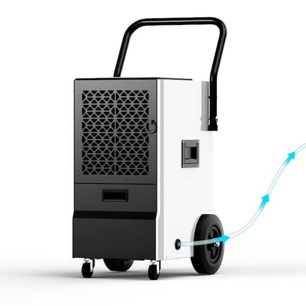 110 pt. 5000 sq. ft. Dehumidifier in White, Energy Star Certified